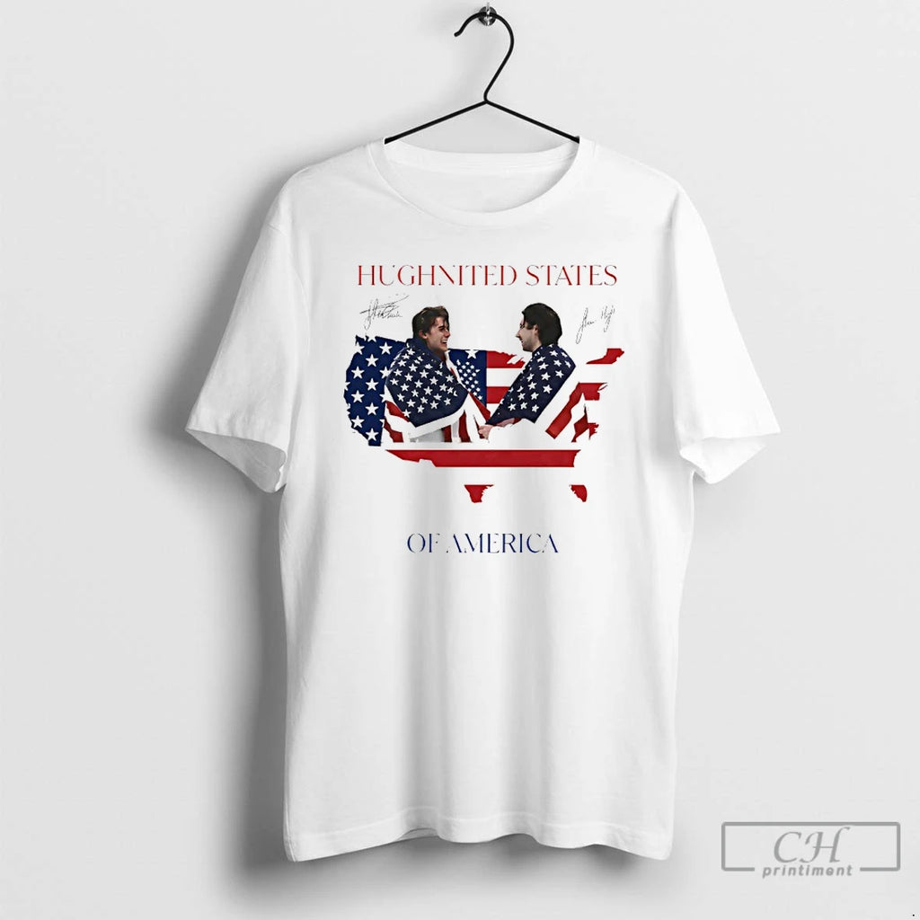 Premium Team Usas Jack And Quinn Hughes Hughnited States Of America 2926 Signatures T Shirts