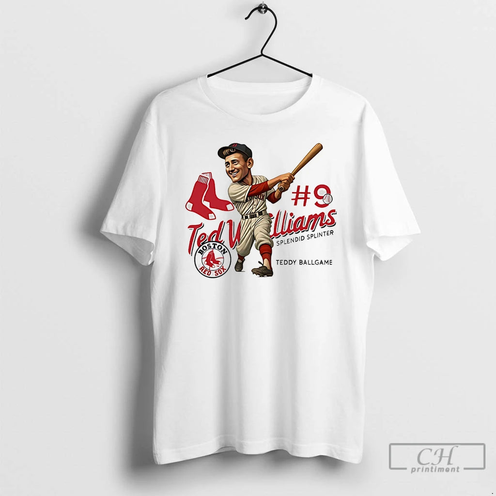 Premium Ted Williams Boston Redsox Legend Caricature