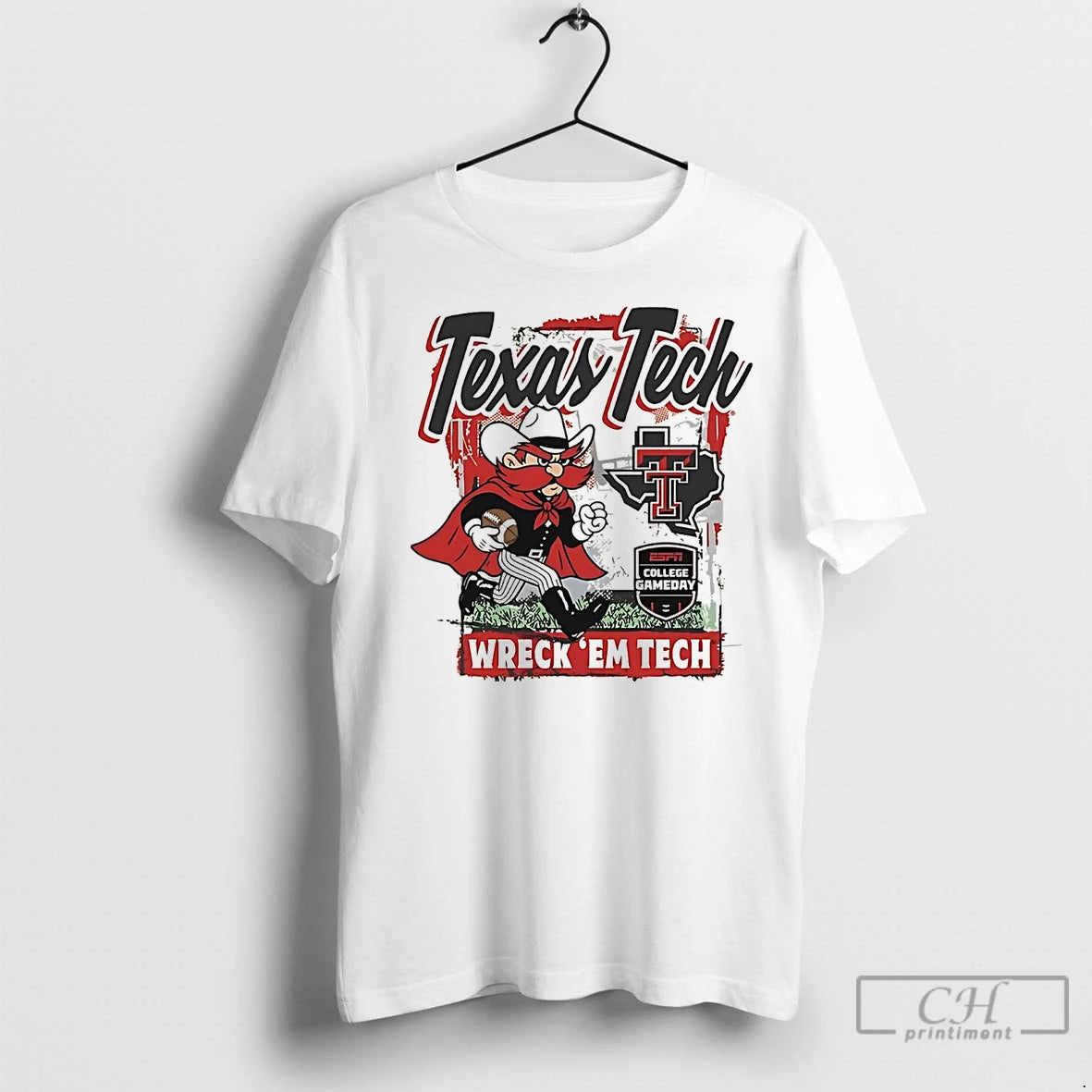 Premium Texas Tech Red Raiders College Gameday Wreck Em Tech