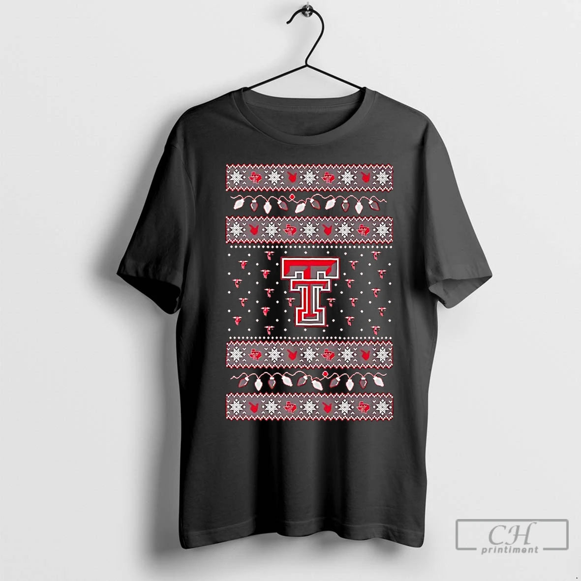 Premium Texas Tech Red Raiders Ugly Christmas Light
