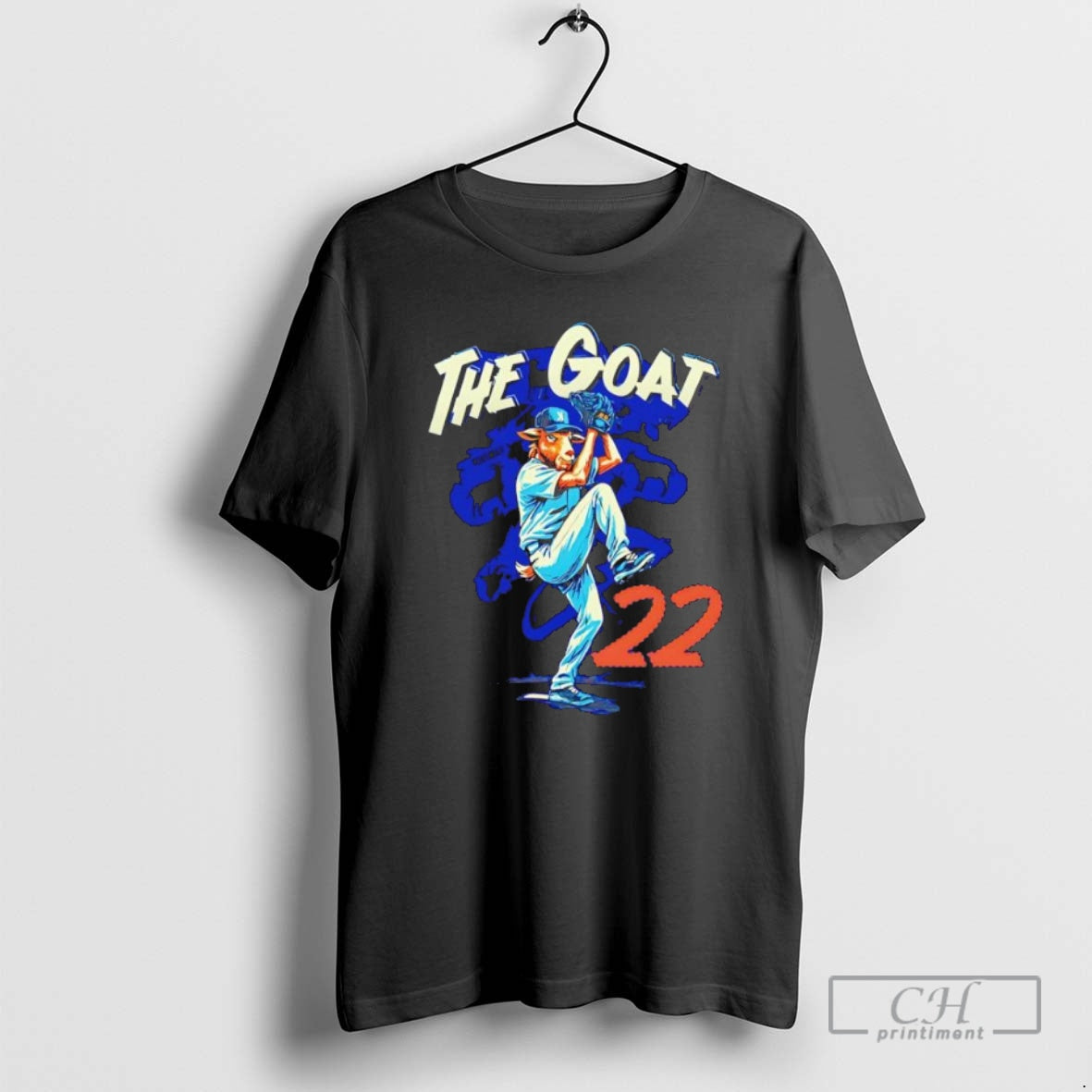 Premium The Goat 22 Los Angeles Dodgers Black Shirt Sweater