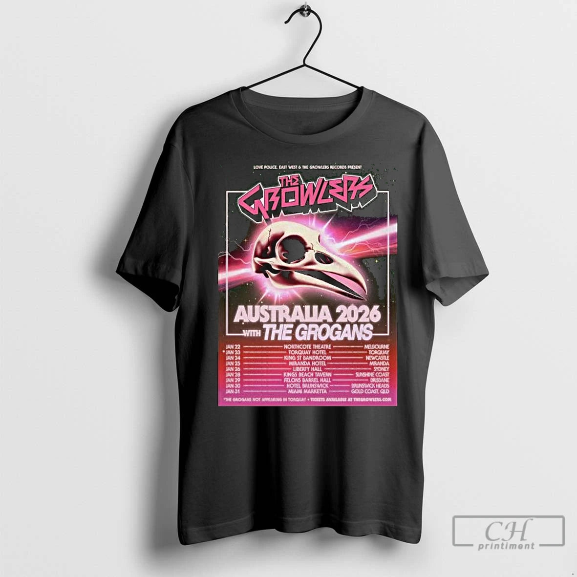 Premium The Growlers Australia 2026 Tour Long Sleve