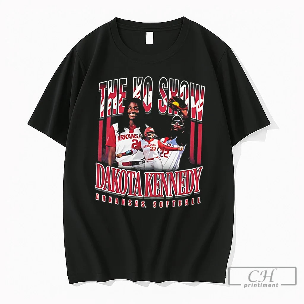 Premium The Ko Show Arkansas Dakota Kennedy Number 22 Tee Unisex , , , Long Sleeve Tee