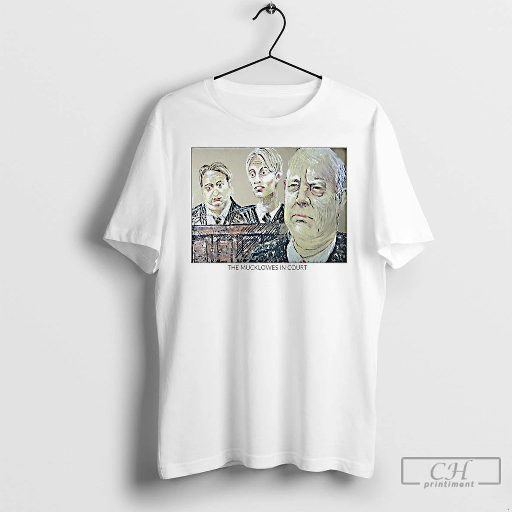 Premium The Mucklowes In Court Sketch