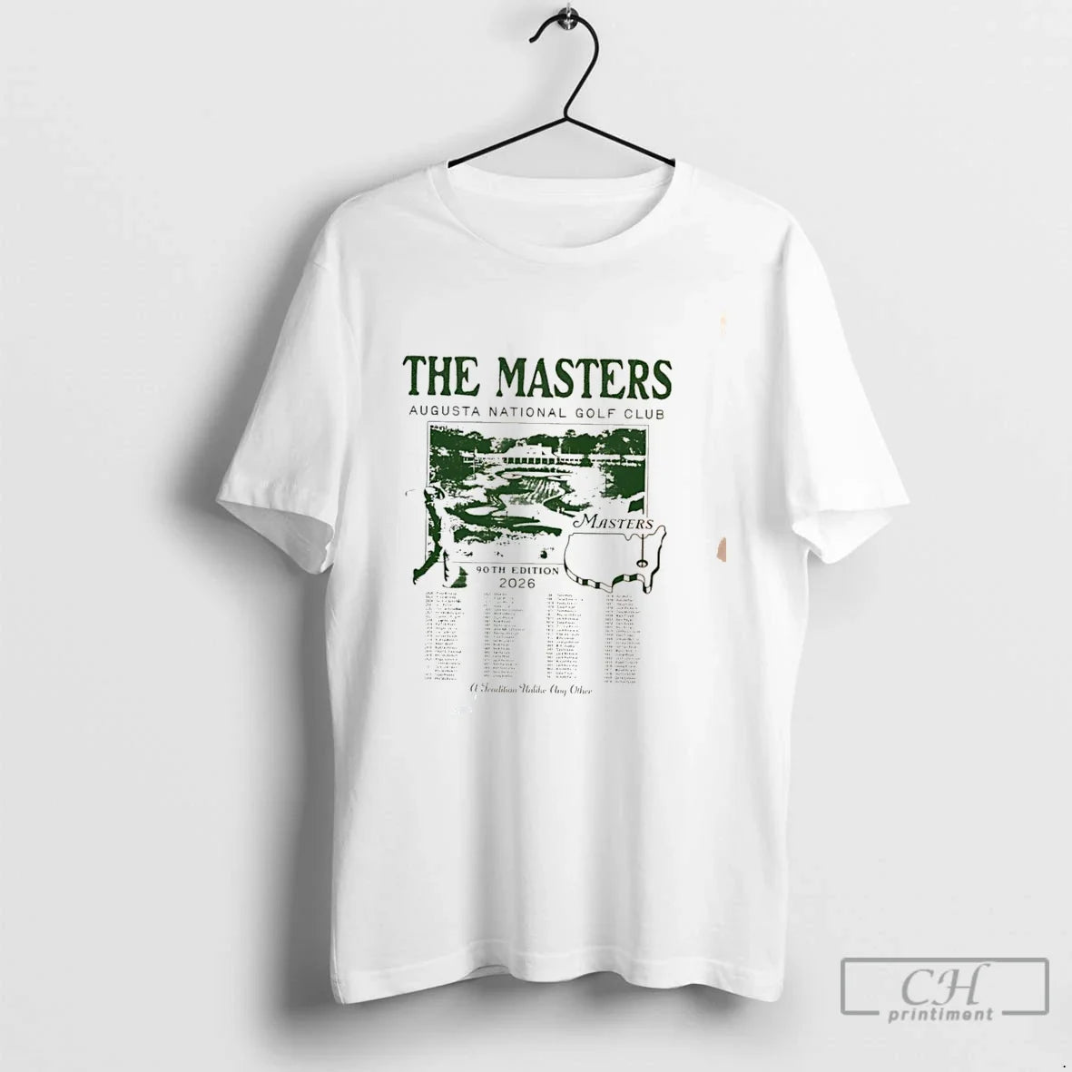 Premium The Masters Augusta National Golf Club Vintage Tee Unisex , , , Long Sleeve Tee