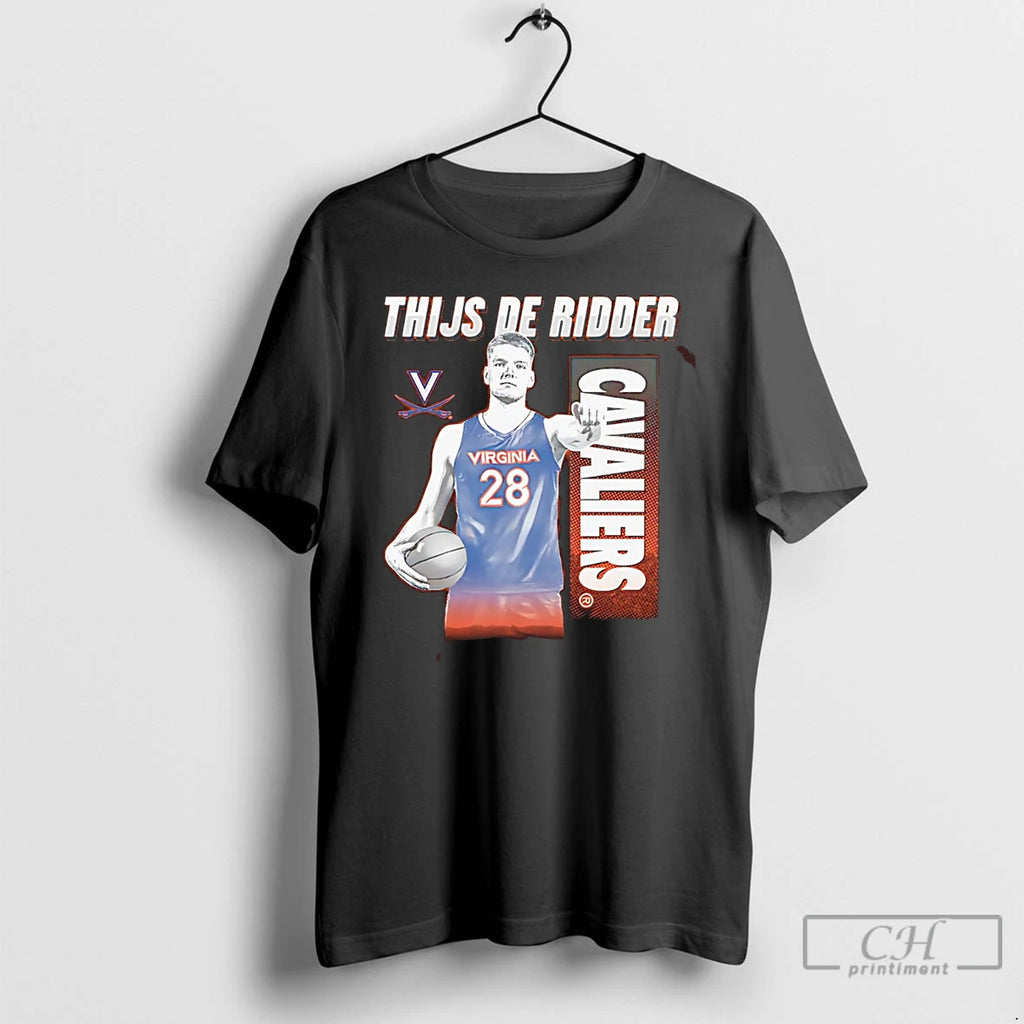 Premium Thijs De Ridder Virginia Cavaliers Illustrated