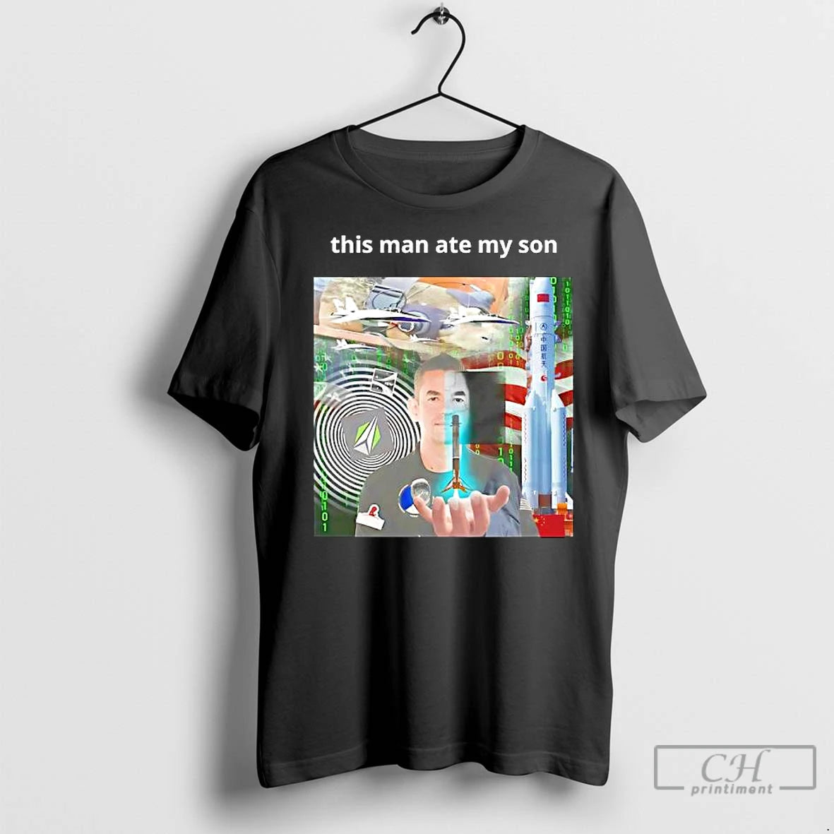 Premium This Man Ate My Son Graphic