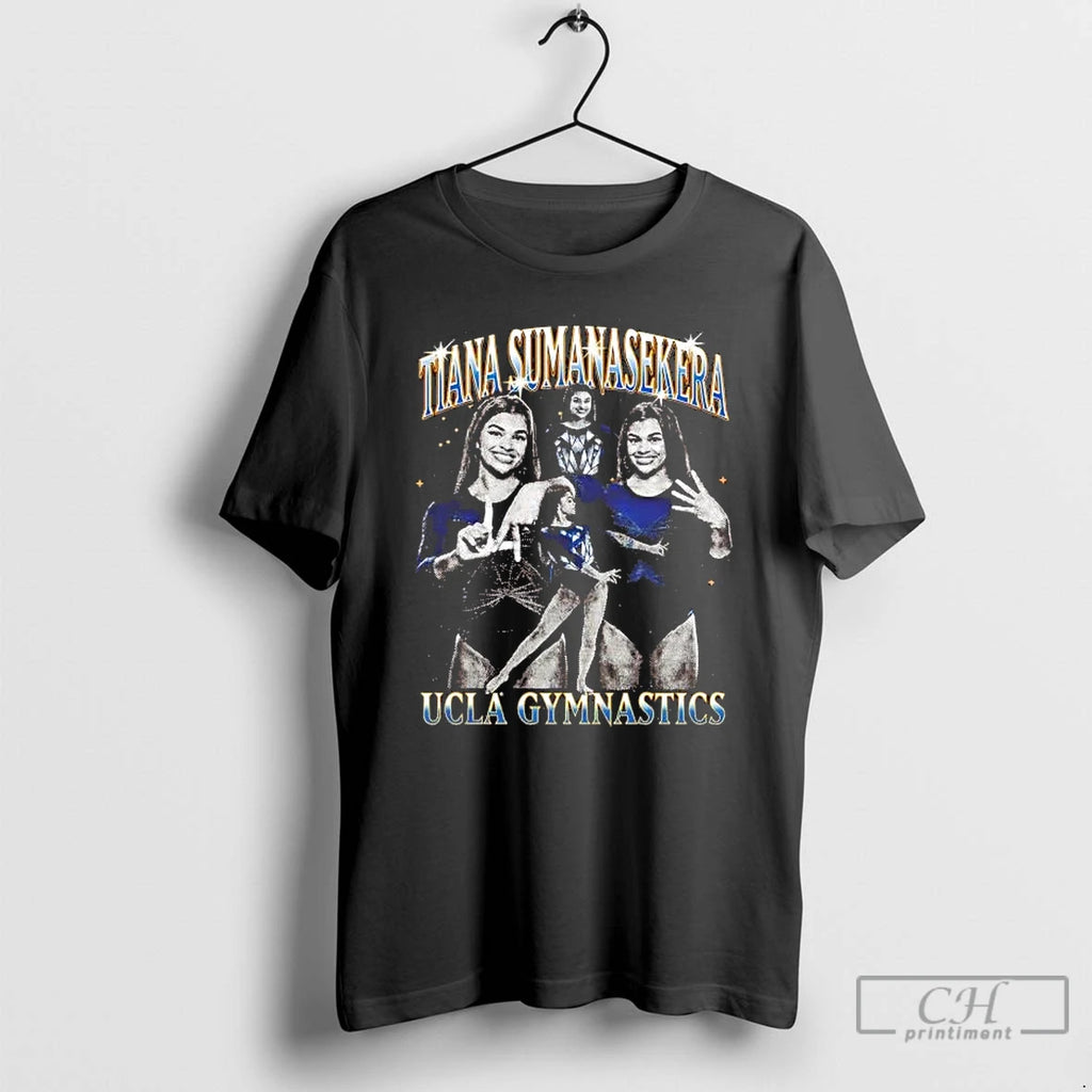 Premium Tiana Sumanasekera Illustrated Ucla Gymnastics Picture Collage
