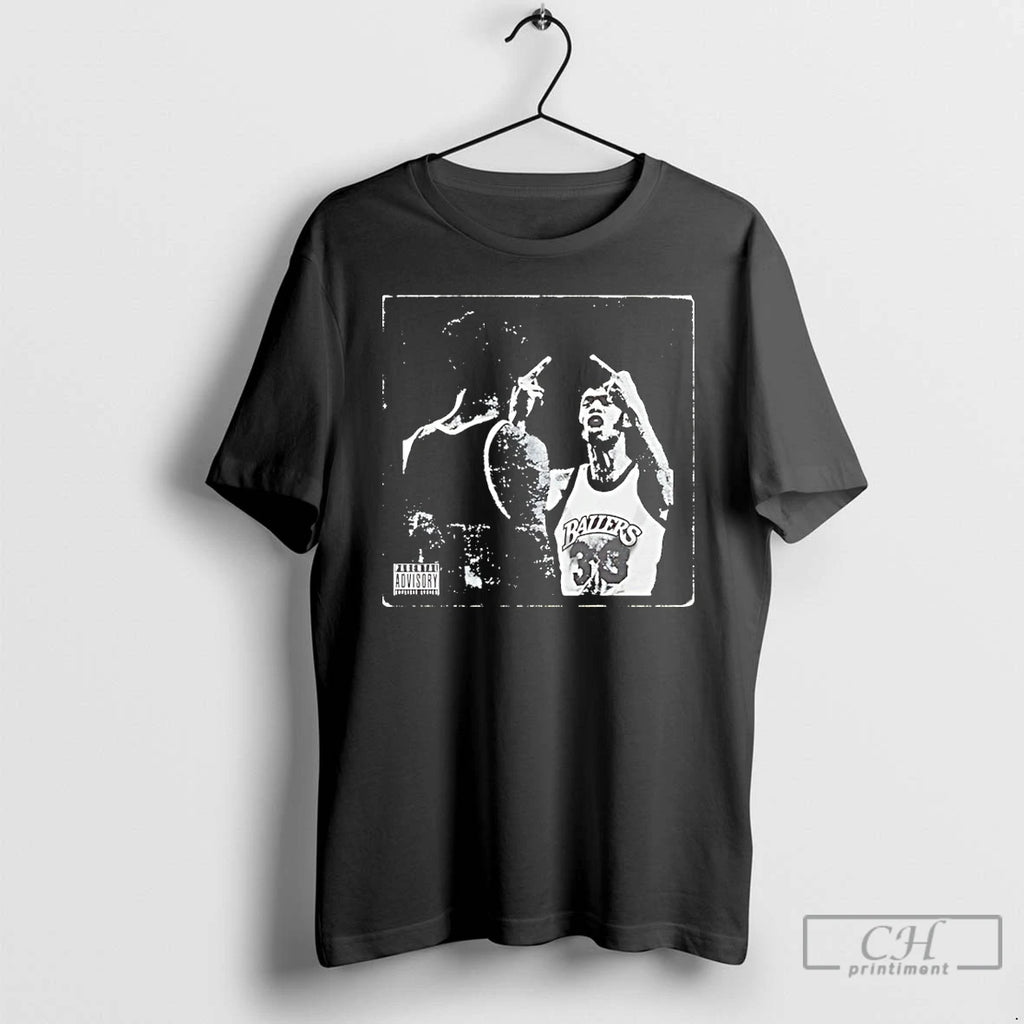 Premium To The Haters Basketball Legends Players Middle Finger Photo Retro