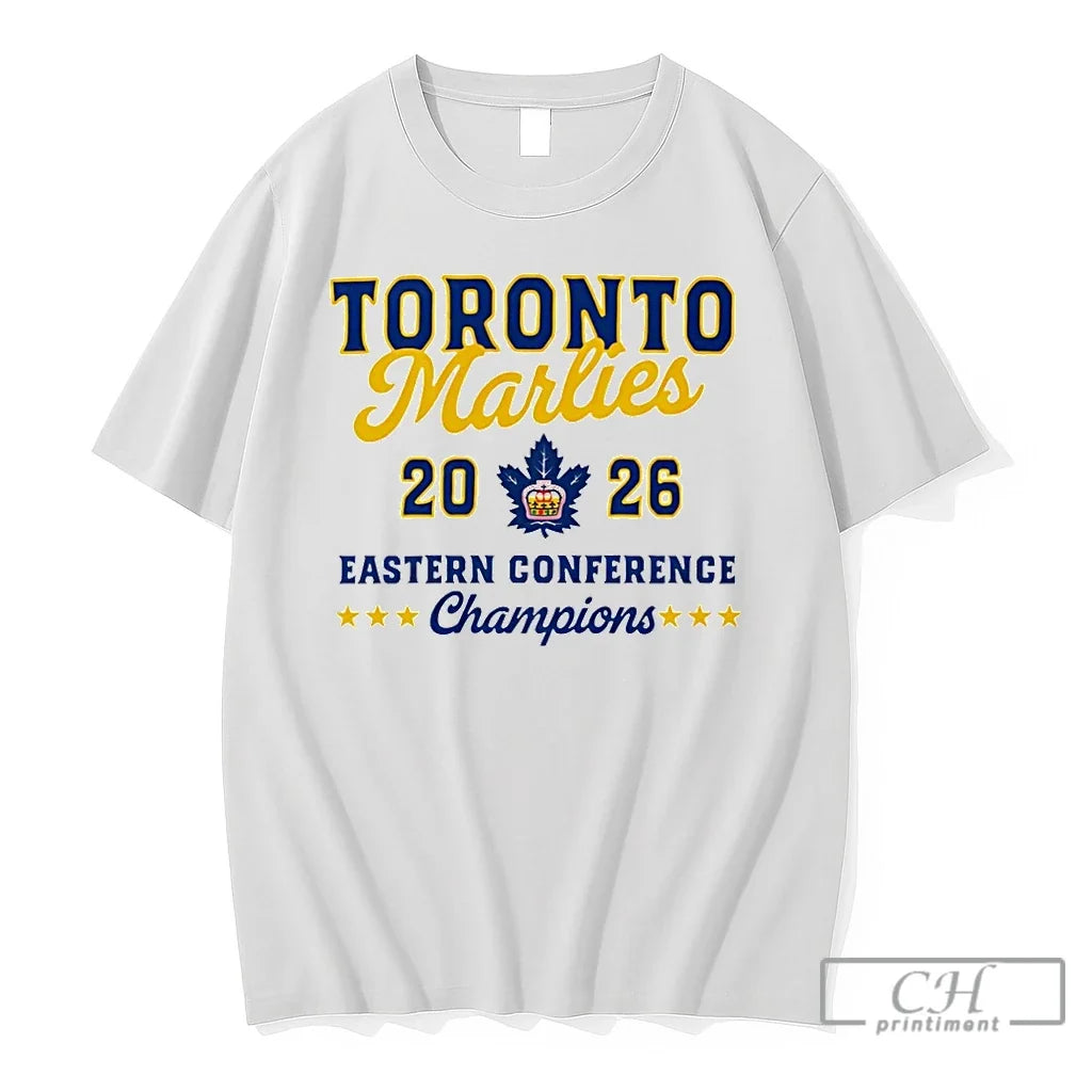 Premium Toronto Marlies Hockey 2026 Eastern Conference Champions Logo Unisex , , , Long Sleeve Tee