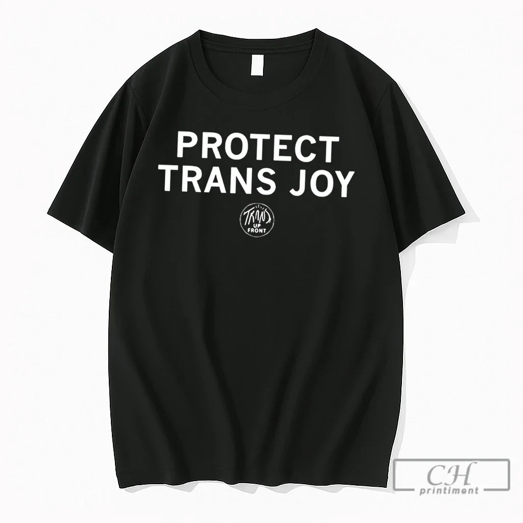 Premium Trans Up Front Protect Trans Joy Tee Unisex , , , Long Sleeve Tee