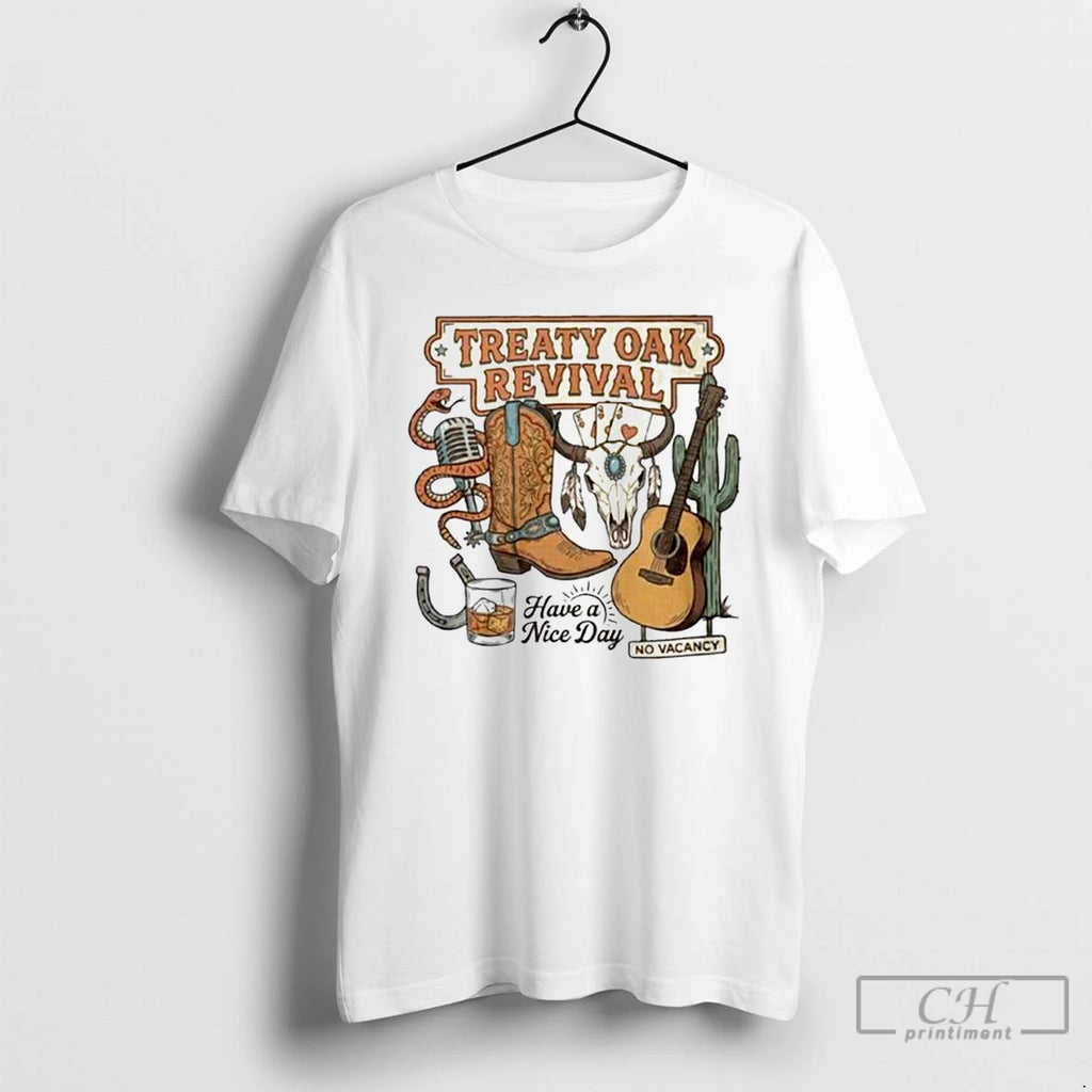 Premium Treaty Oak Revival Country Music Western Cowboy
