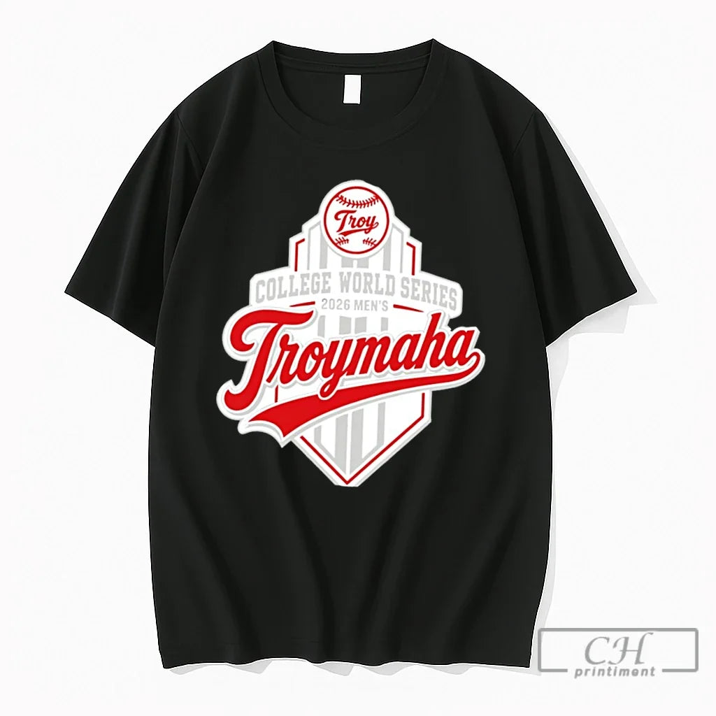 Premium Troy Trojans Ncaa Mens College World Series 2026 Tee Unisex , , , Long Sleeve Tee