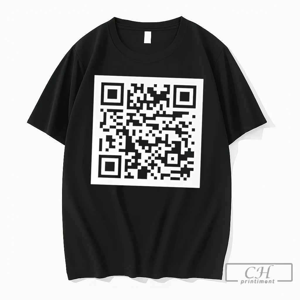 Premium Trump Dance Qr Code Tee Unisex , , , Long Sleeve Tee