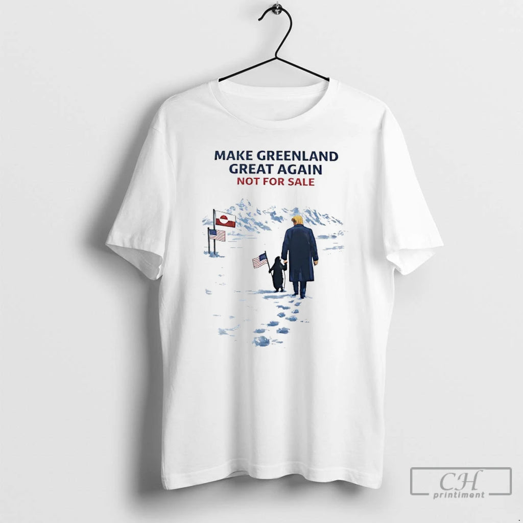 Premium Trump Penguin But Why Make Greenland Great Again Not For Sale T Shirts Sweater