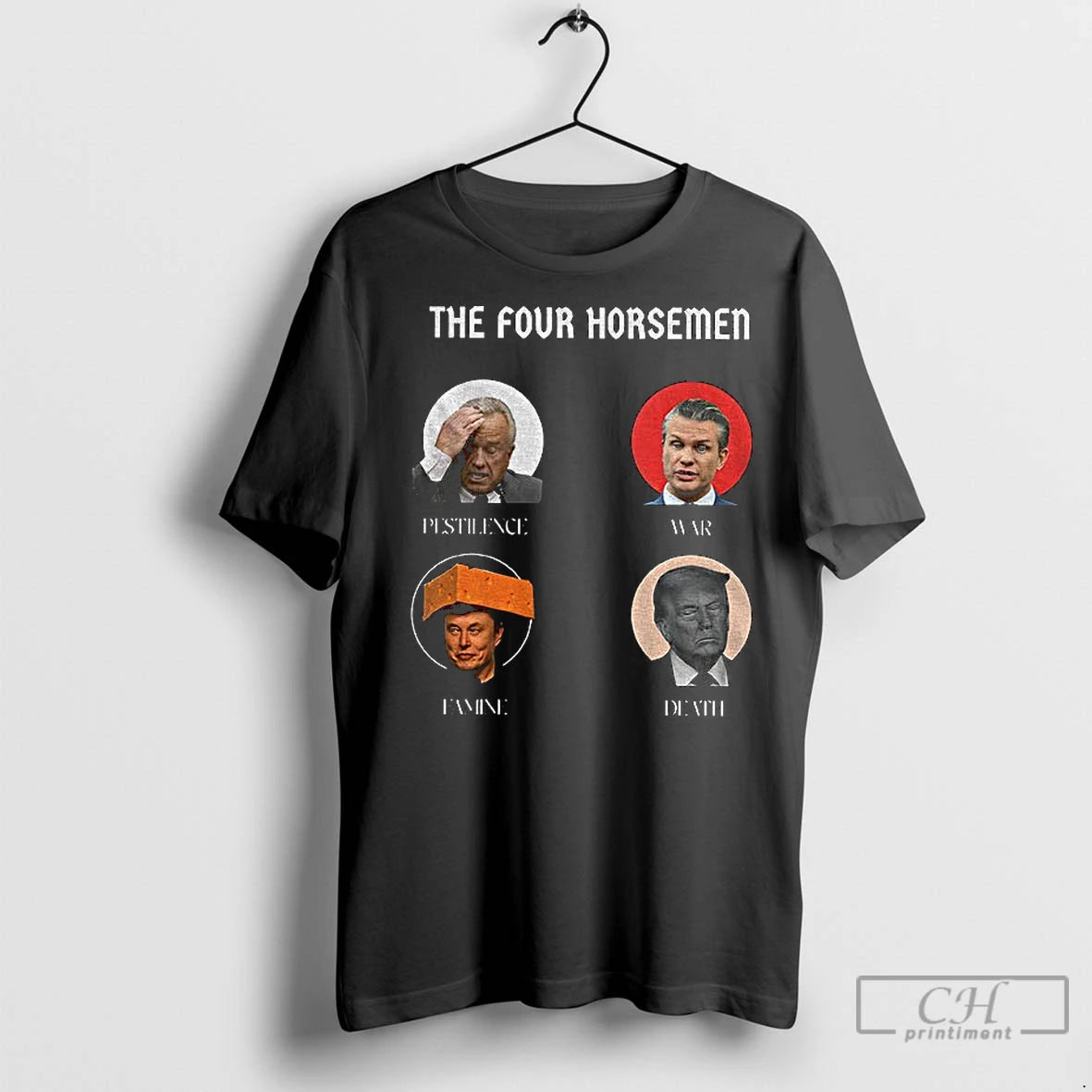 Premium Trump Vs Elon Musk The Four Horsemen Pestilence War Famine Death