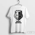 Premium Two Wolves Choose Which You Feed