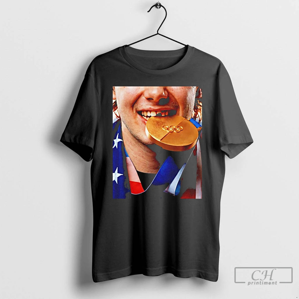 Premium U S Hockeys Jack Hughes Olympic Gold Photo
