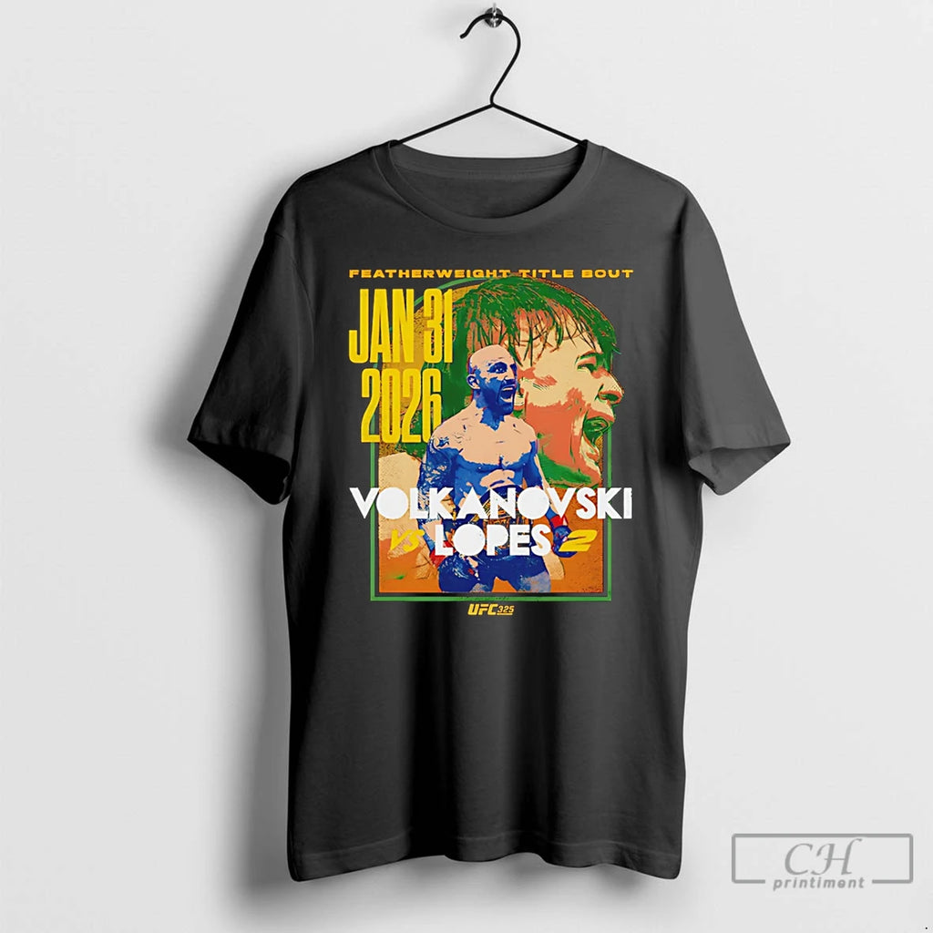 Premium Ufc 325 Volkanovski Vs Lopes 2 Match Up 2026
