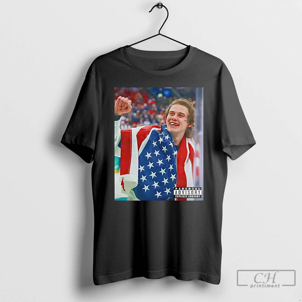 Premium Usa Ice Hockey Champions Jack Hughes