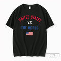 Premium Usa Vs The World 2026 Flag Tee Unisex , , , Long Sleeve Tee