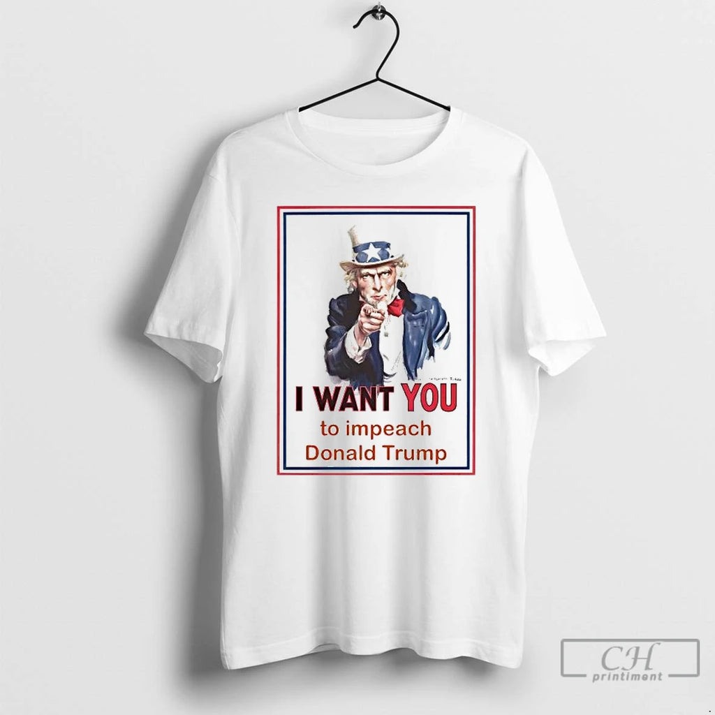Premium Uncle Sam I Want You To Impeach Donald Trump