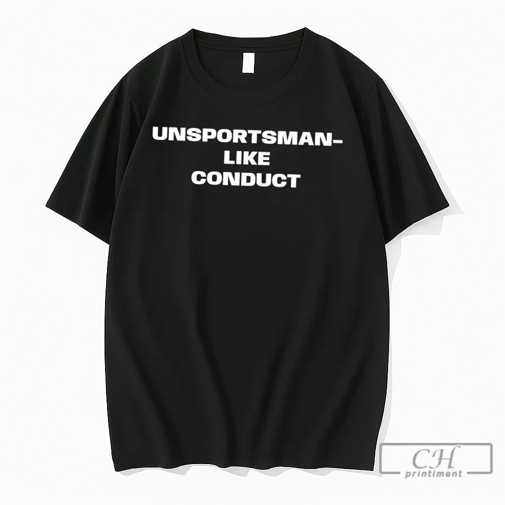 Premium Unsportsmanlike Conduct Hockey Tee Unisex , , , Long Sleeve Tee