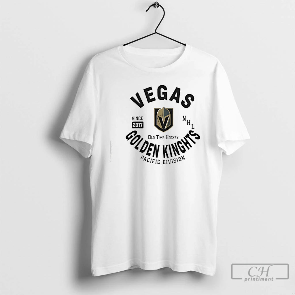 Premium Vegas Golden Knights Pacific Division Old Time Hockey Nhl Since 2017 T Shirts Sweater