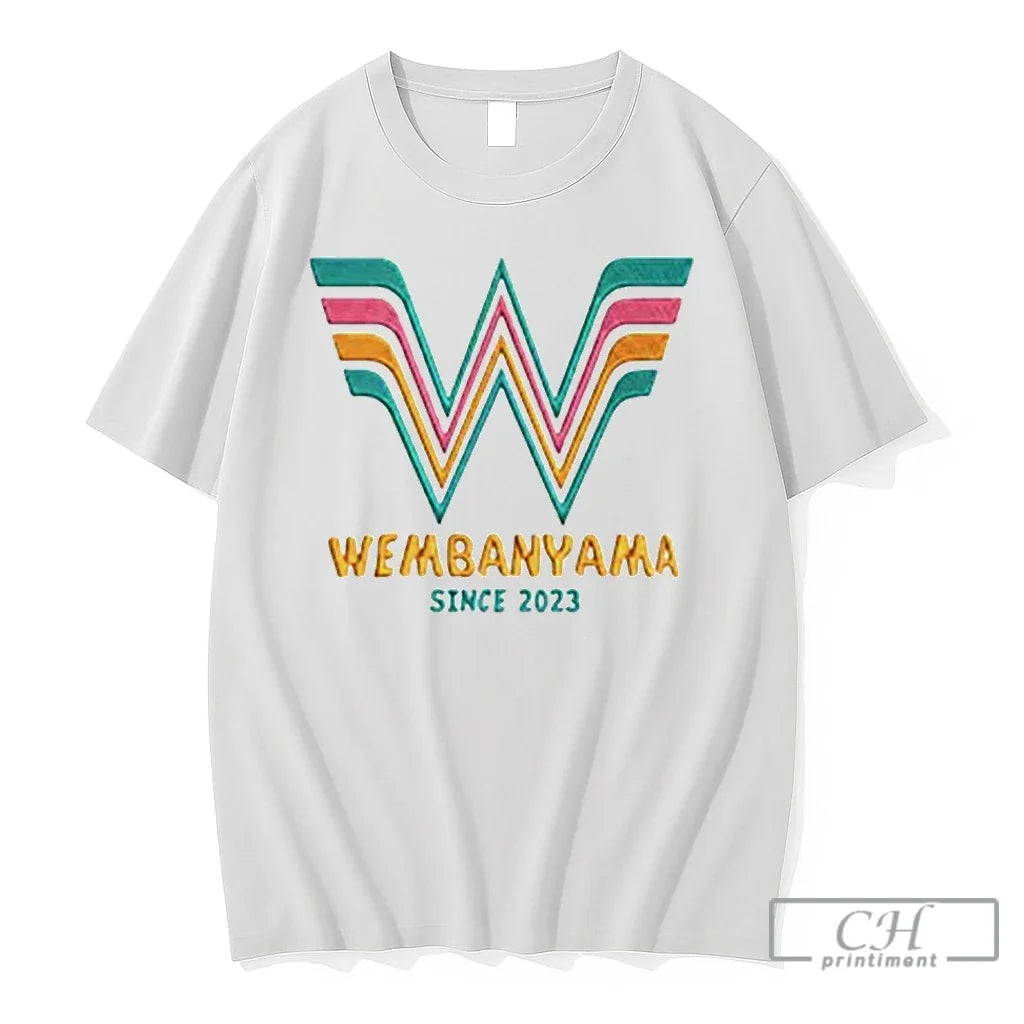 Premium Victor Wembanyama Basketball Star Logo Wembanyama Since 2023 Unisex , , , Long Sleeve Tee