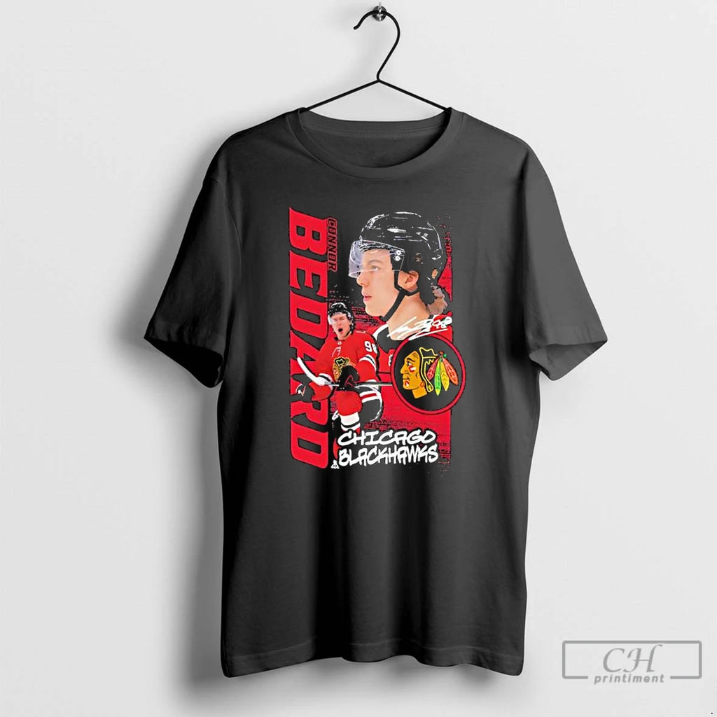 Premium Wchicago Blackhawks Connor Bedard Playmaker Signature