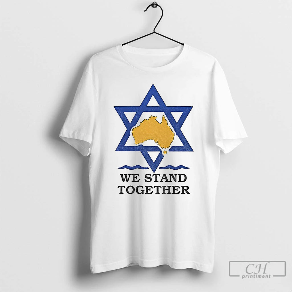 Premium We Stand Together With The Australian Jews