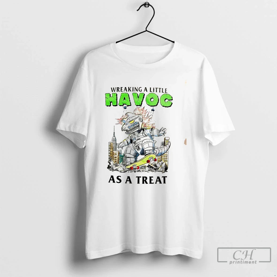 Premium Weaking A Little Havoc As A Treat Tee Unisex , , , Long Sleeve Tee
