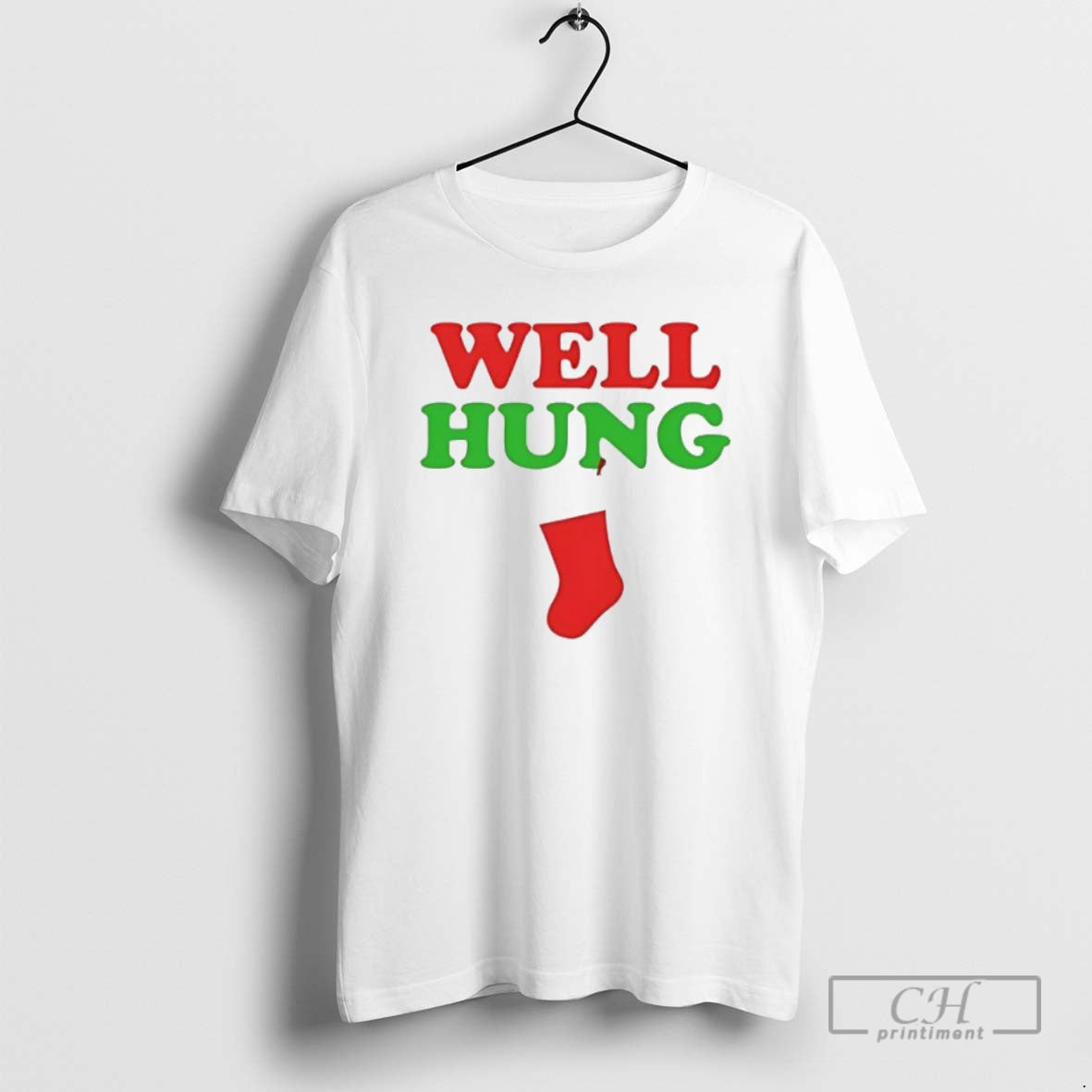 Premium Well Hung Christmas Shirt Sweater
