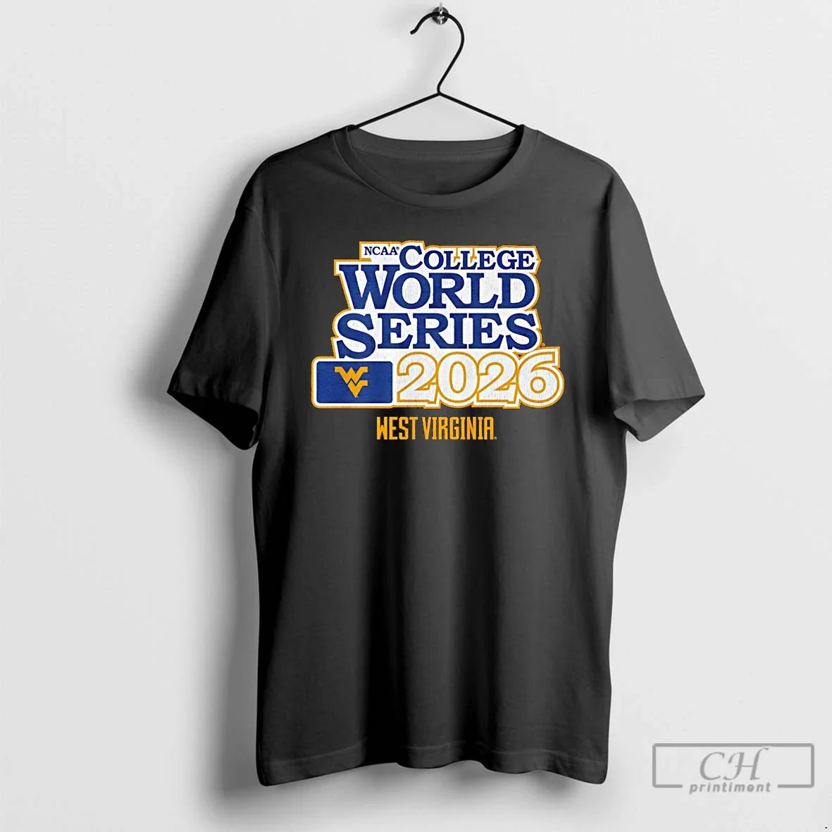 Premium West Virginia Mountaineers Baseball 2026 College World Series Unisex , , , Long Sleeve Tee