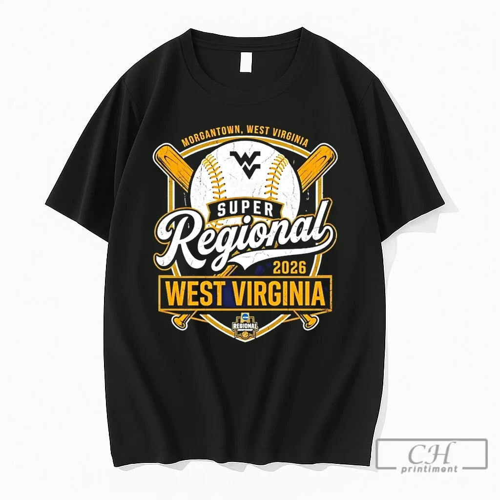 Premium West Virginia Mountaineers Super Regionals Baseball 2026 Road To Omaha Championship T Shirts Sweater