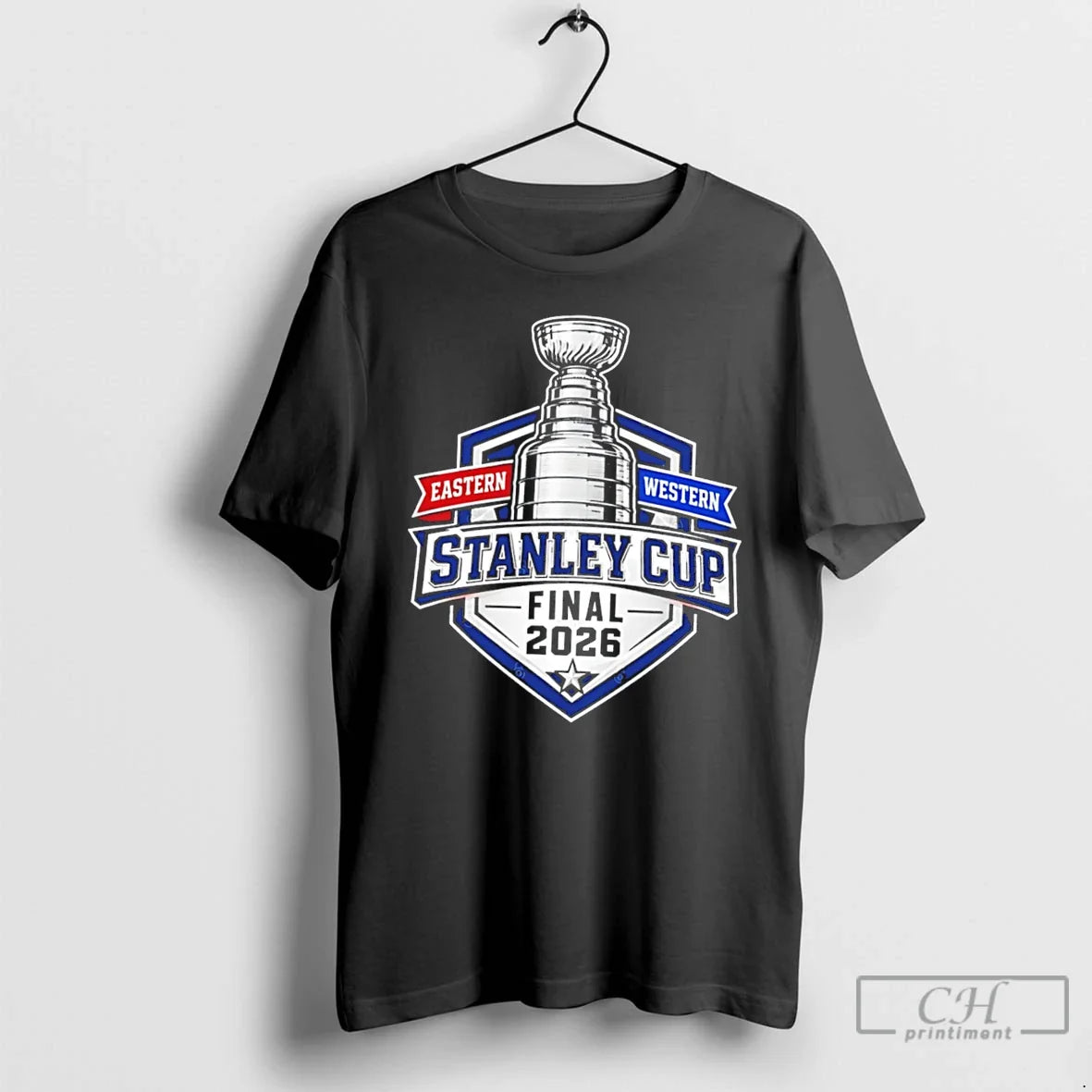 Premium Western Vs Eastern 2026 Nhl Stanley Cup Tee Unisex , , , Long Sleeve Tee