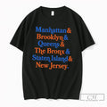 Premium Where My Cousins Live Manhattan Brooklyn Tee Unisex , , , Long Sleeve Tee
