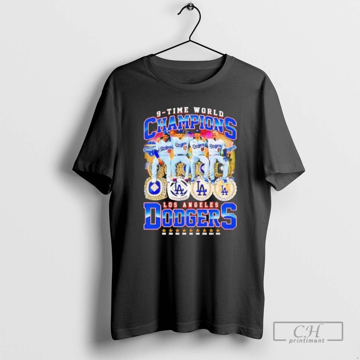 Premium World Series Champions 9 Time Players Los Angeles Dodgers Mlb Shirt Sweater