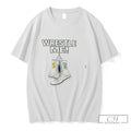 Premium Wrestle Me Wrestling Boots Illustration Tee Unisex , , , Long Sleeve Tee