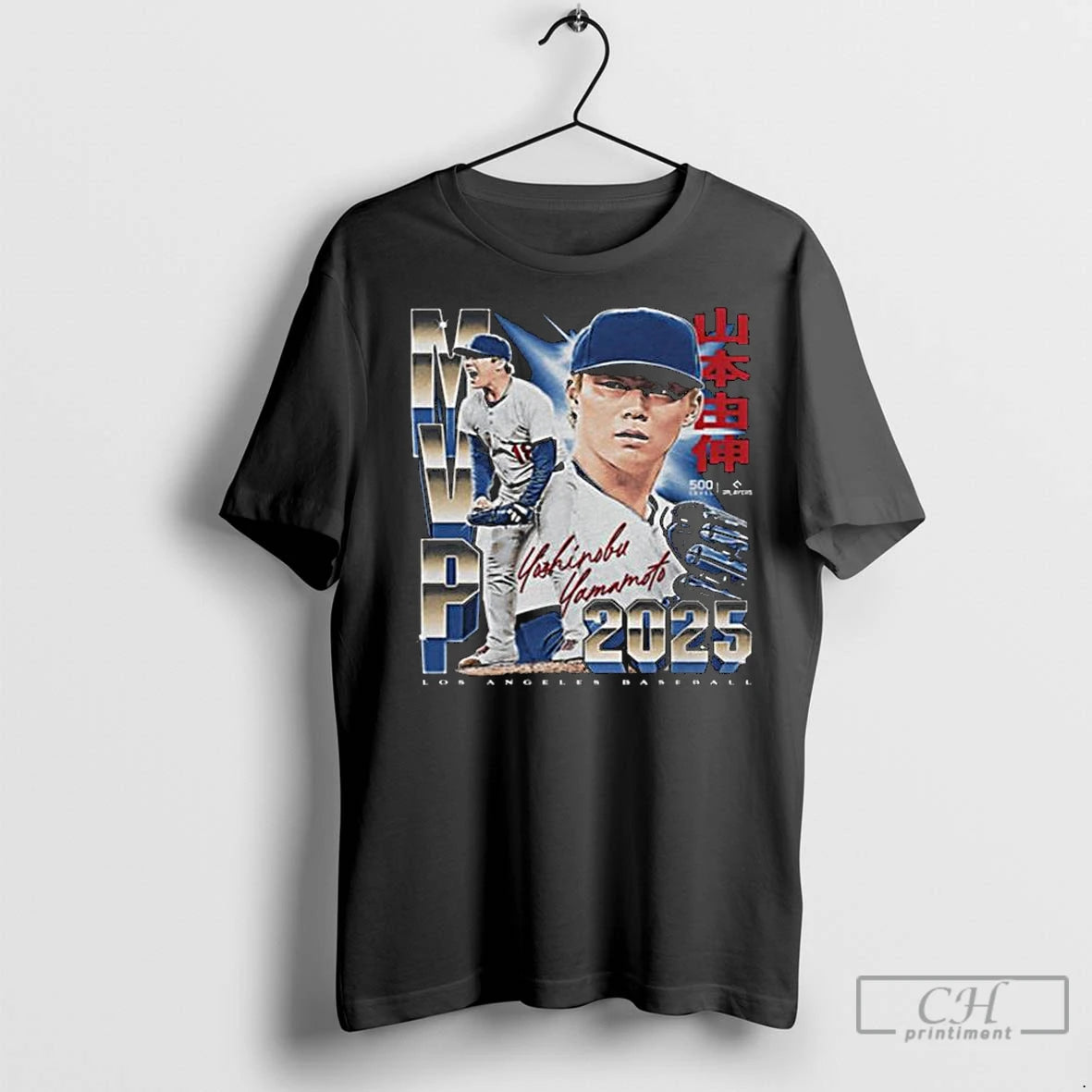 Premium Yoshinobu Yamamoto Los Angeles D 2025 Champs Mvp Long Sleve