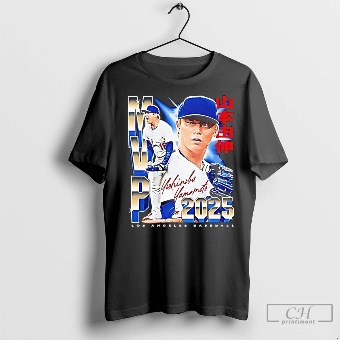 Premium Yoshinobu Yamamoto Los Angeles Dodgers 2025 Champs Mvp