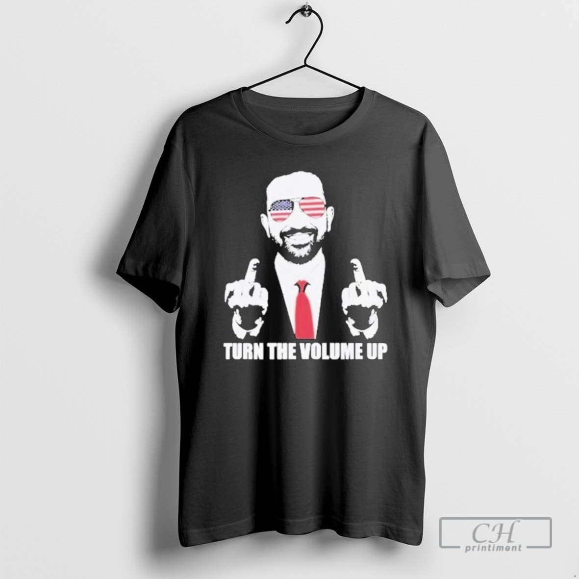 Premium Zohran Mamdani Turn The Volume Up Middle Finger Shirt Sweater