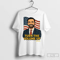 Premium Zohran Mamdani Turn The Volume Up Nyc 2026 American Flag