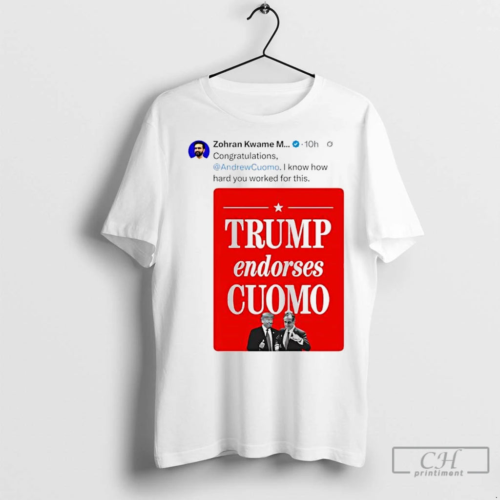 Premium Zohran Mamdani On X Trump Endorses Cuomo