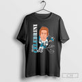 Premium An Jose Sharks Fanatics 71 Macklin Celebrini Big Head Cartoon Black Shirt Sweater