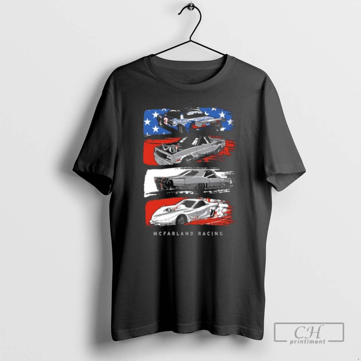 Premium Cleetus Mcfarland Racing 4 Flag Shirt Sweater