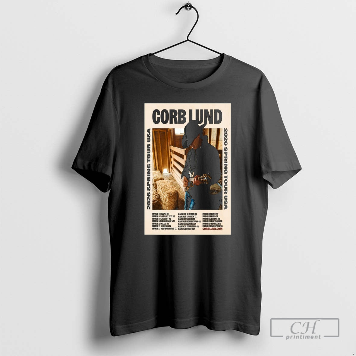 Premium Corb Lund 2026 Spring Tour Usa Shirt Sweater