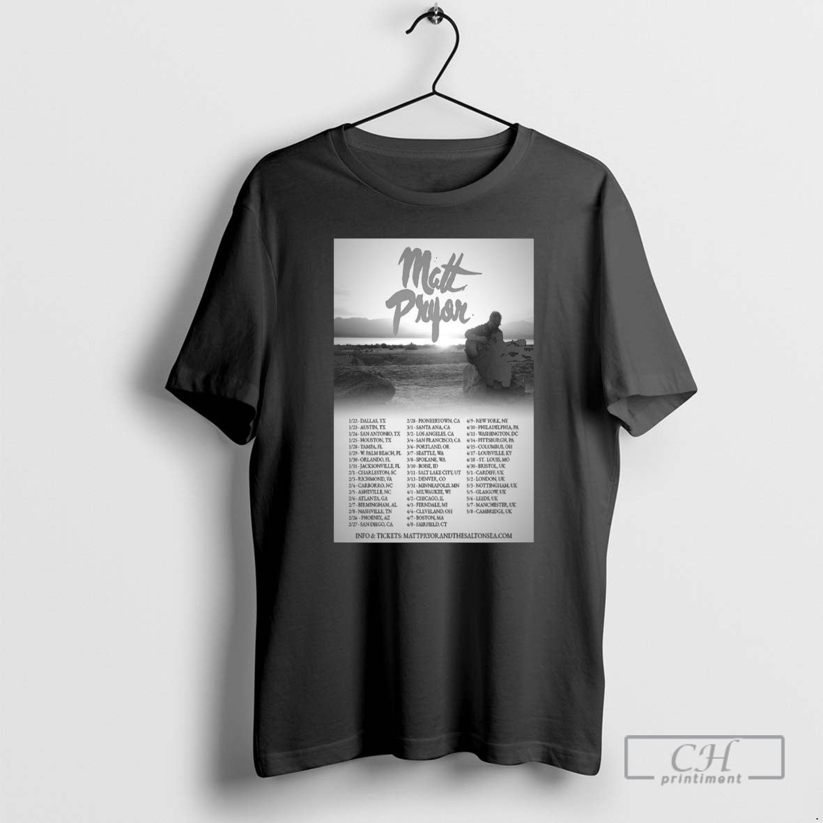 Premium Matt Pryor The Salton Sea Tour 2026 Shirt Sweater