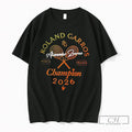 Premium Nwxfe84b Alexander Zverev 2026 Roland Garros Champions Classic Tee Unisex , , , Long Sleeve Tee