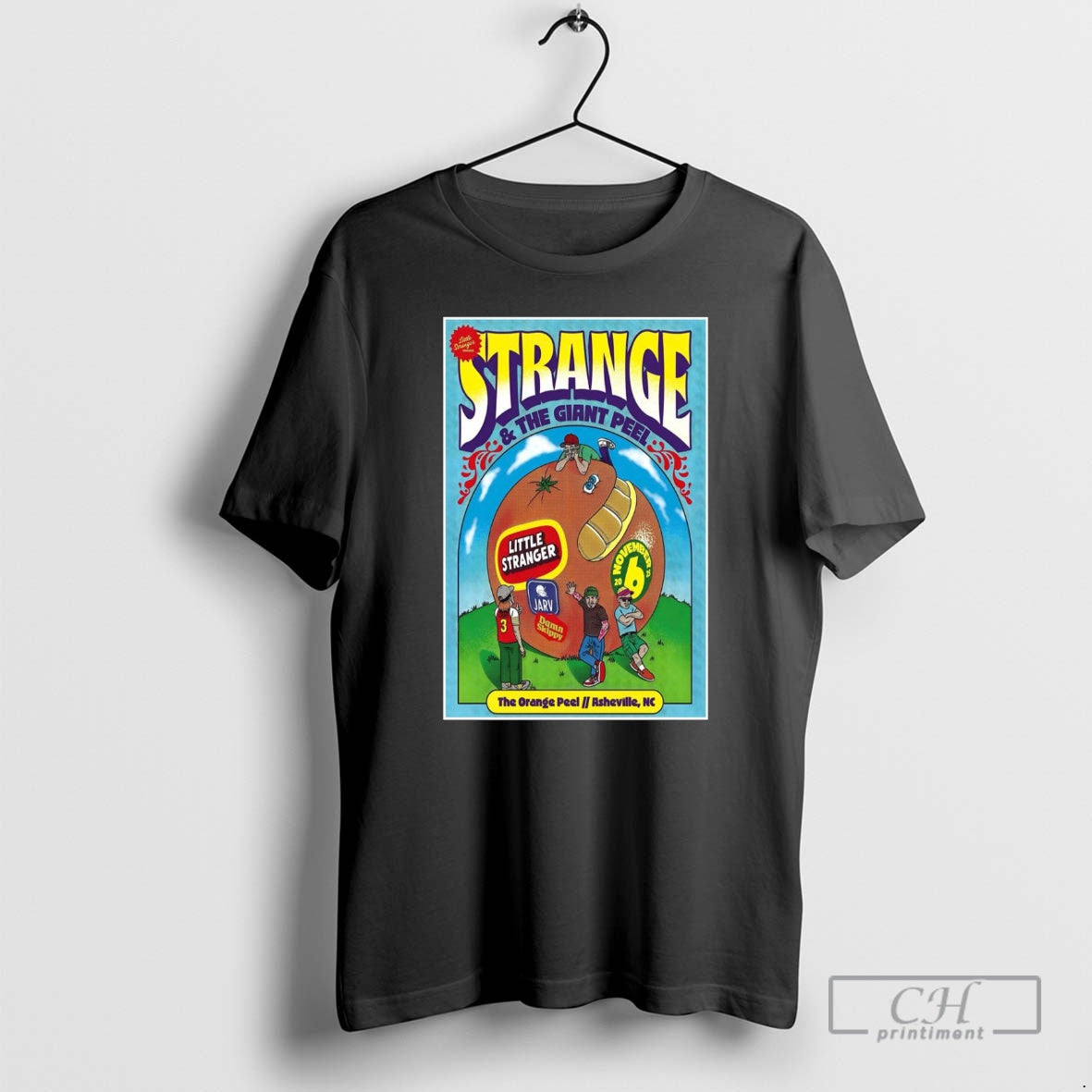 Premium Strange The Giant Peel Asheville Nc November 6 2025 Concert Shirt Sweater